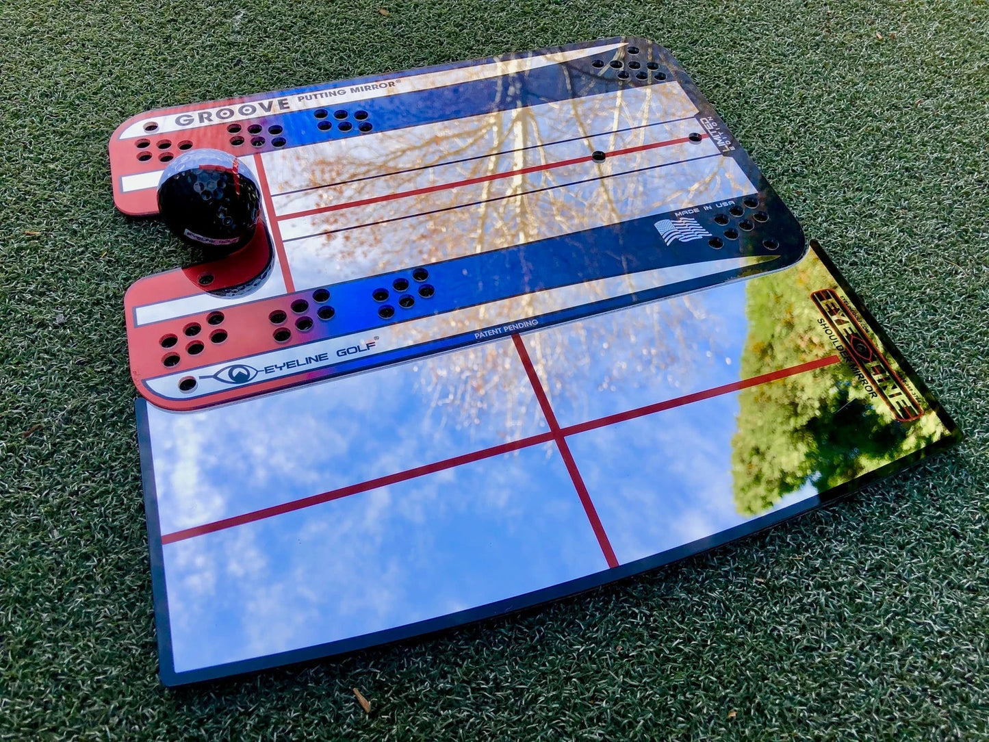 Shoulder Mirror - Groove and Putting Alignment Mirror (small)