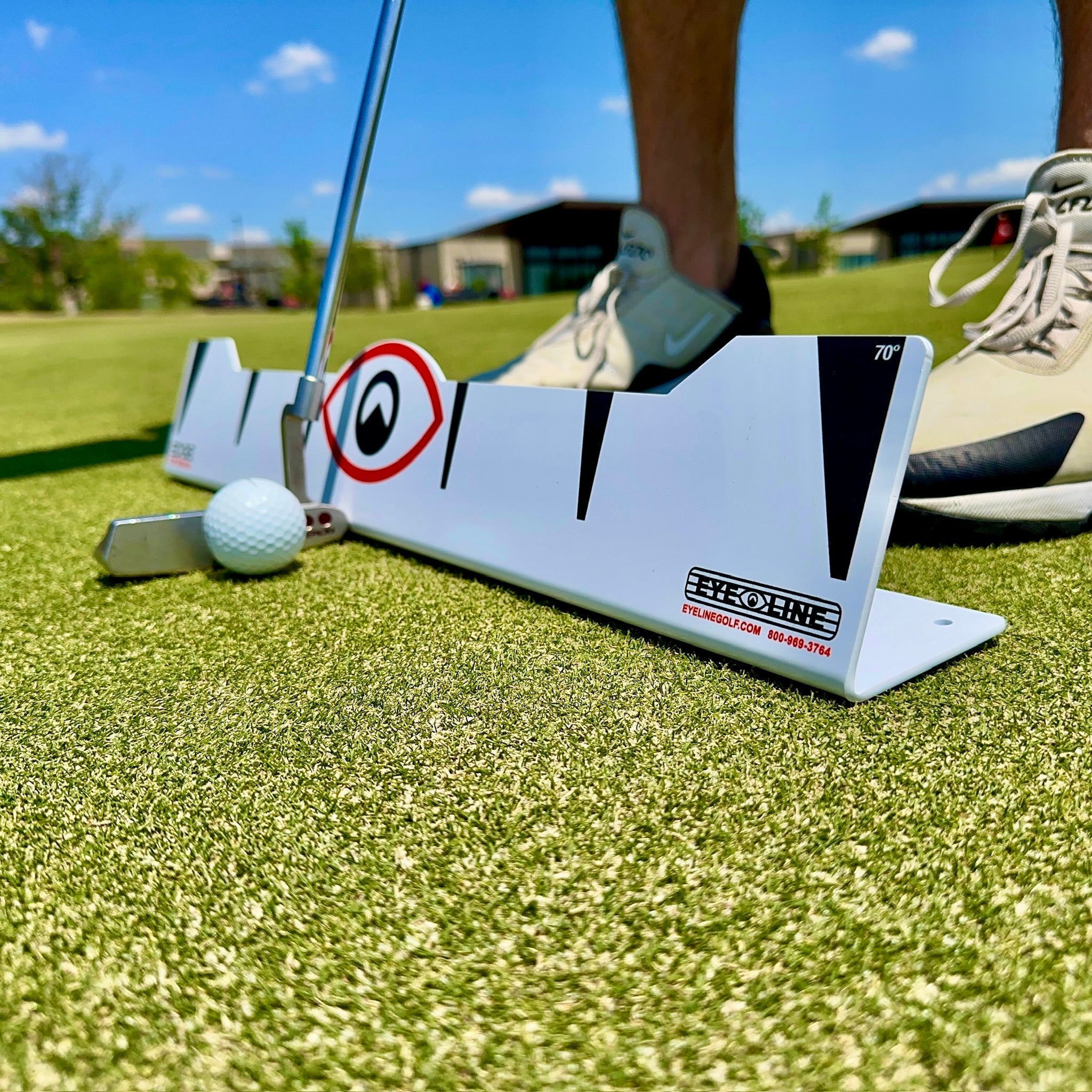 Mini Golf Rails Edge Precision Putter Rail - Master Your Golf Stroke Indoors & Outdoor ...