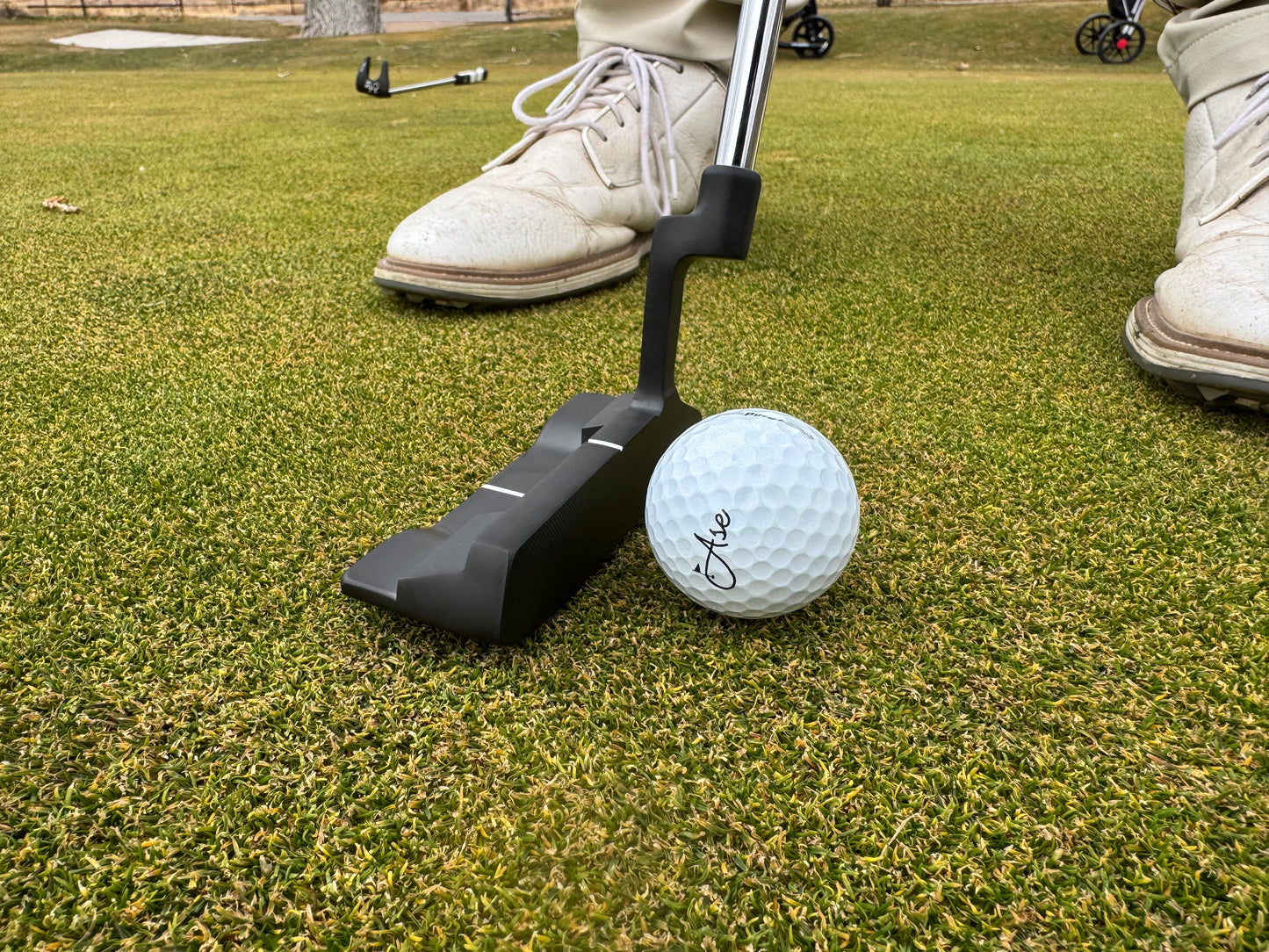 Ase High Performance Blade Putter | Milled Face at Blackout Golf 