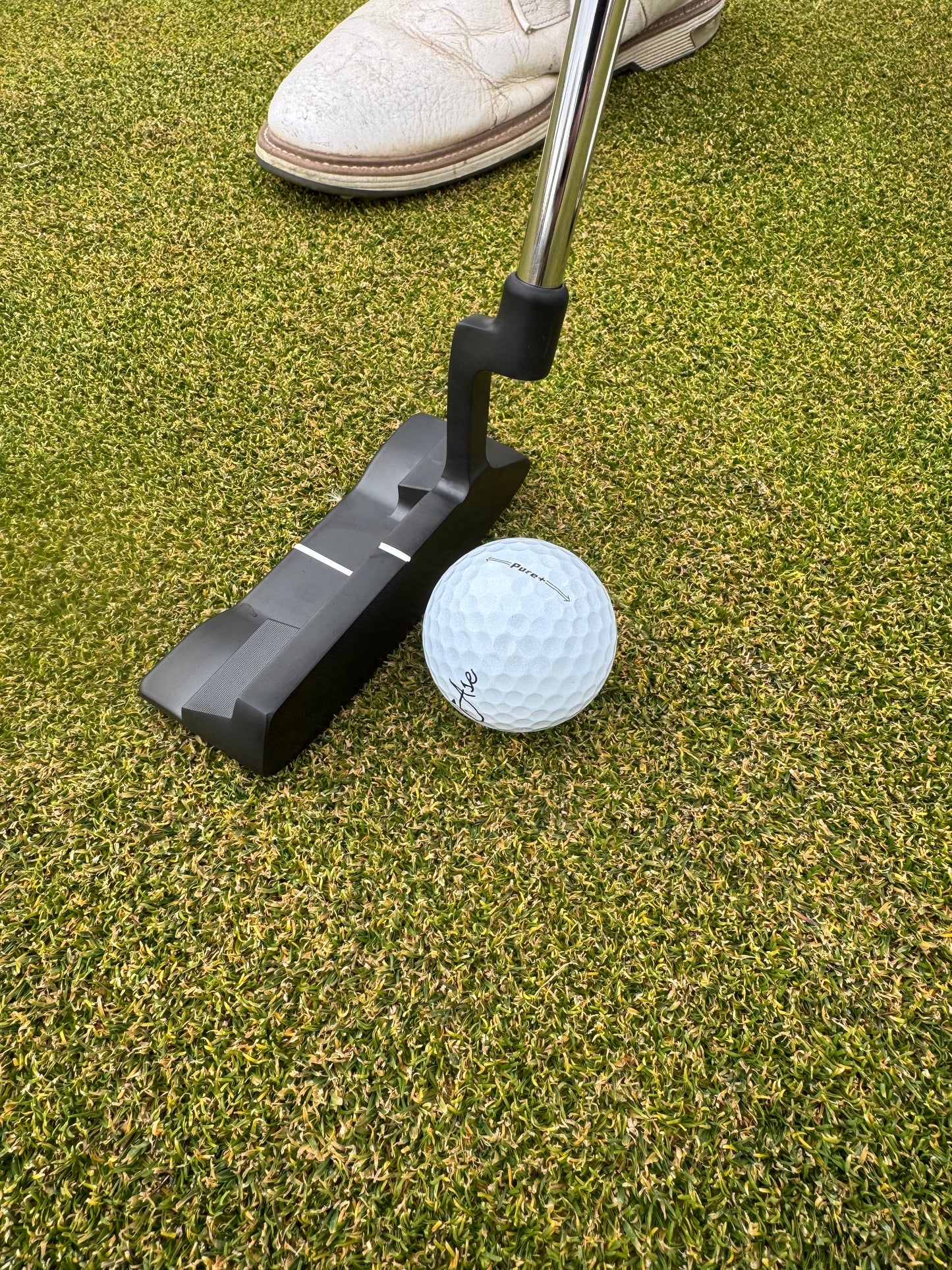 Ase High Performance Blade Putter | Milled Face at Blackout Golf 