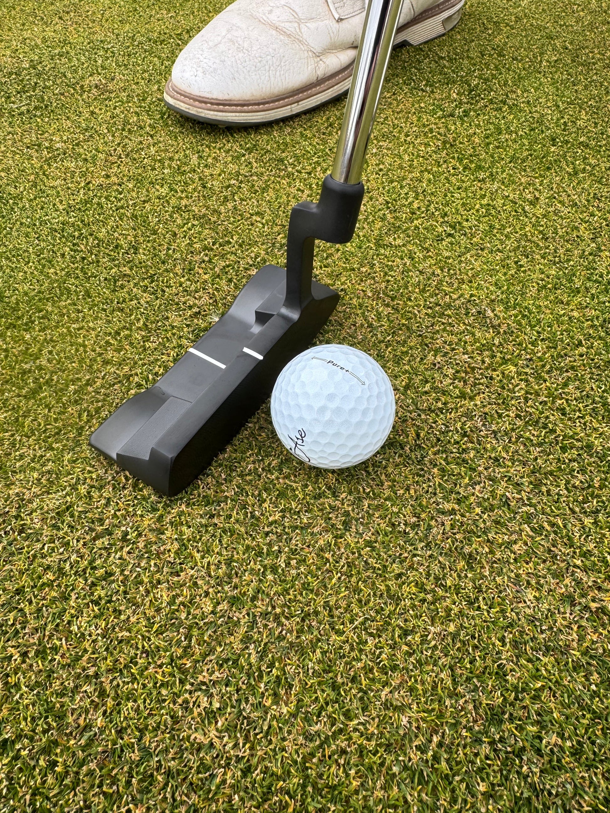 Ase High Performance Blade Putter | Milled Face at Blackout Golf 