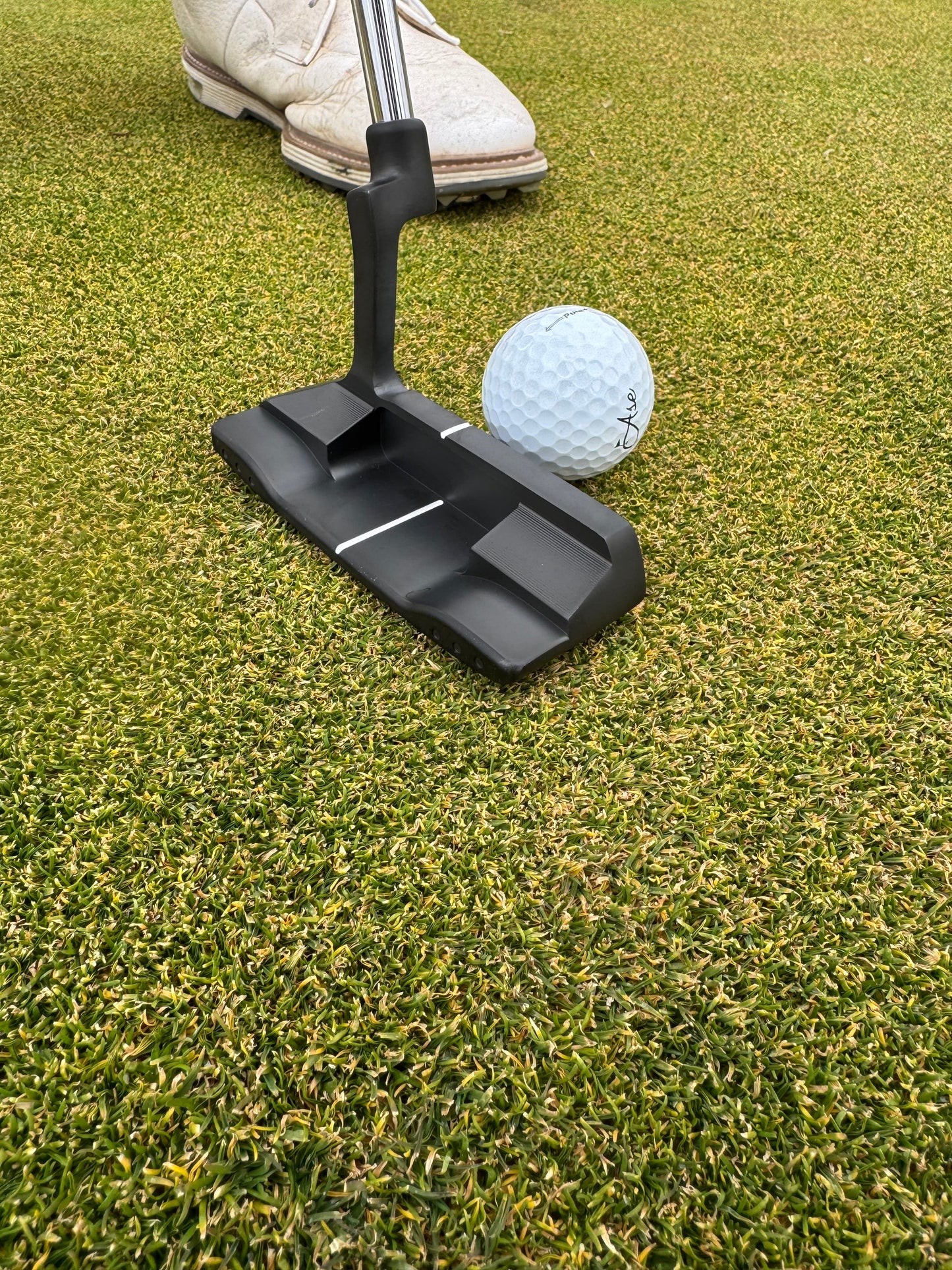 Ase High Performance Blade Putter | Milled Face at Blackout Golf 