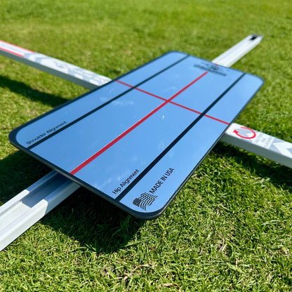 Wedge Swing Practice T-Alignment | With Mirror