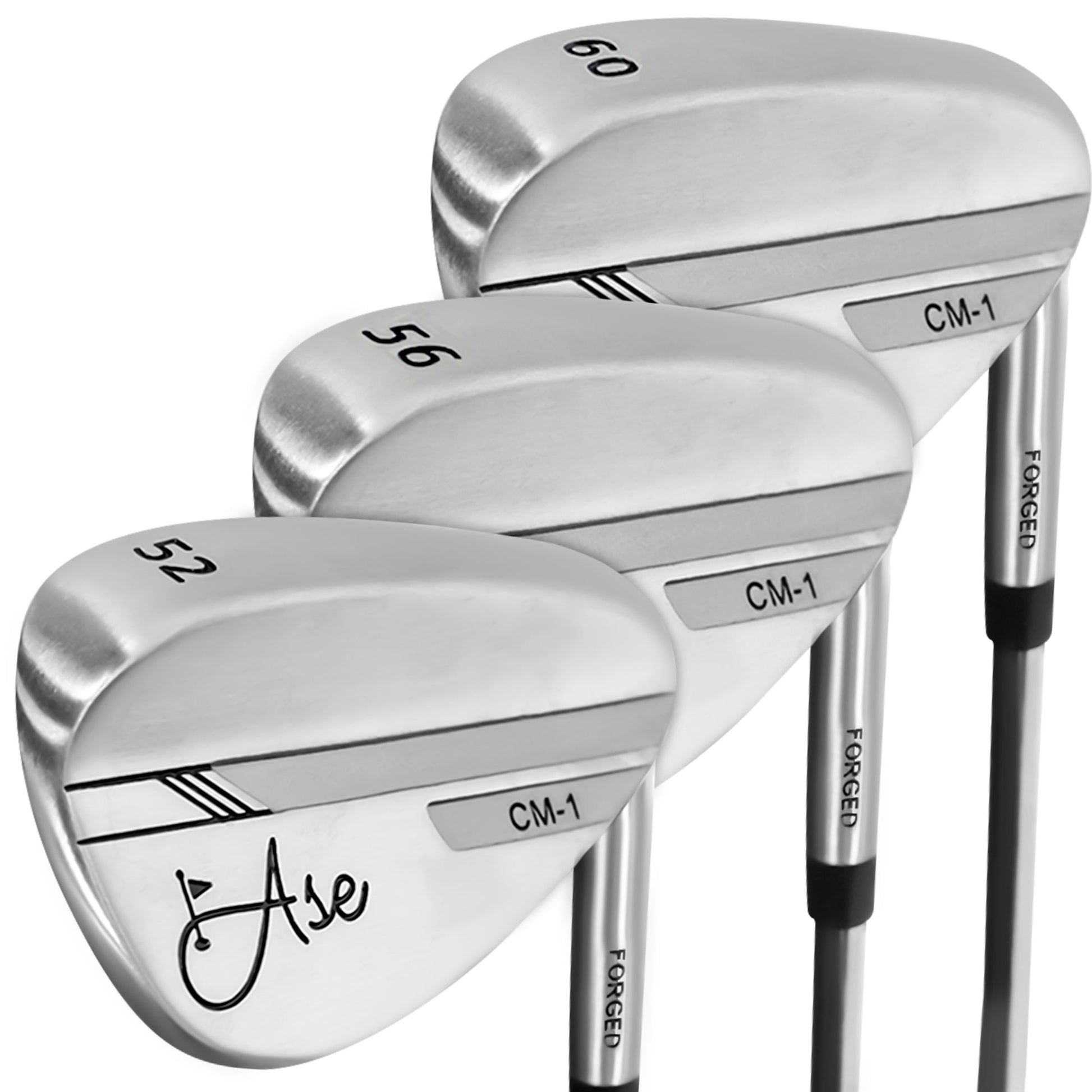 Ase 3-Piece Wedge Set | Balanced Feel at Blackout Golf 