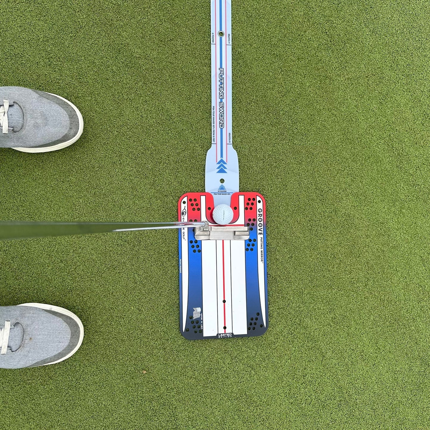 Groove Putting Mirror + Putting Sword Pair