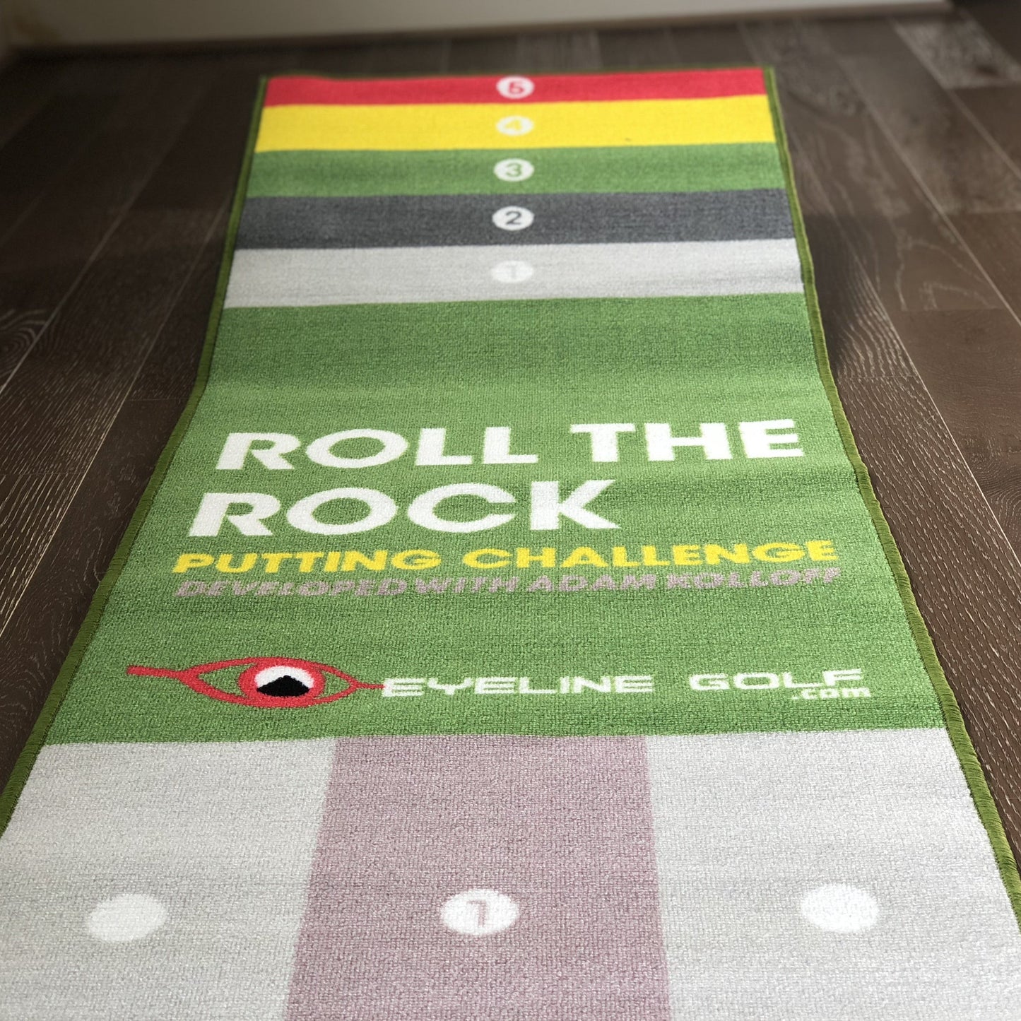 Roll the Rock Putting Challenge Mat (10'x2')