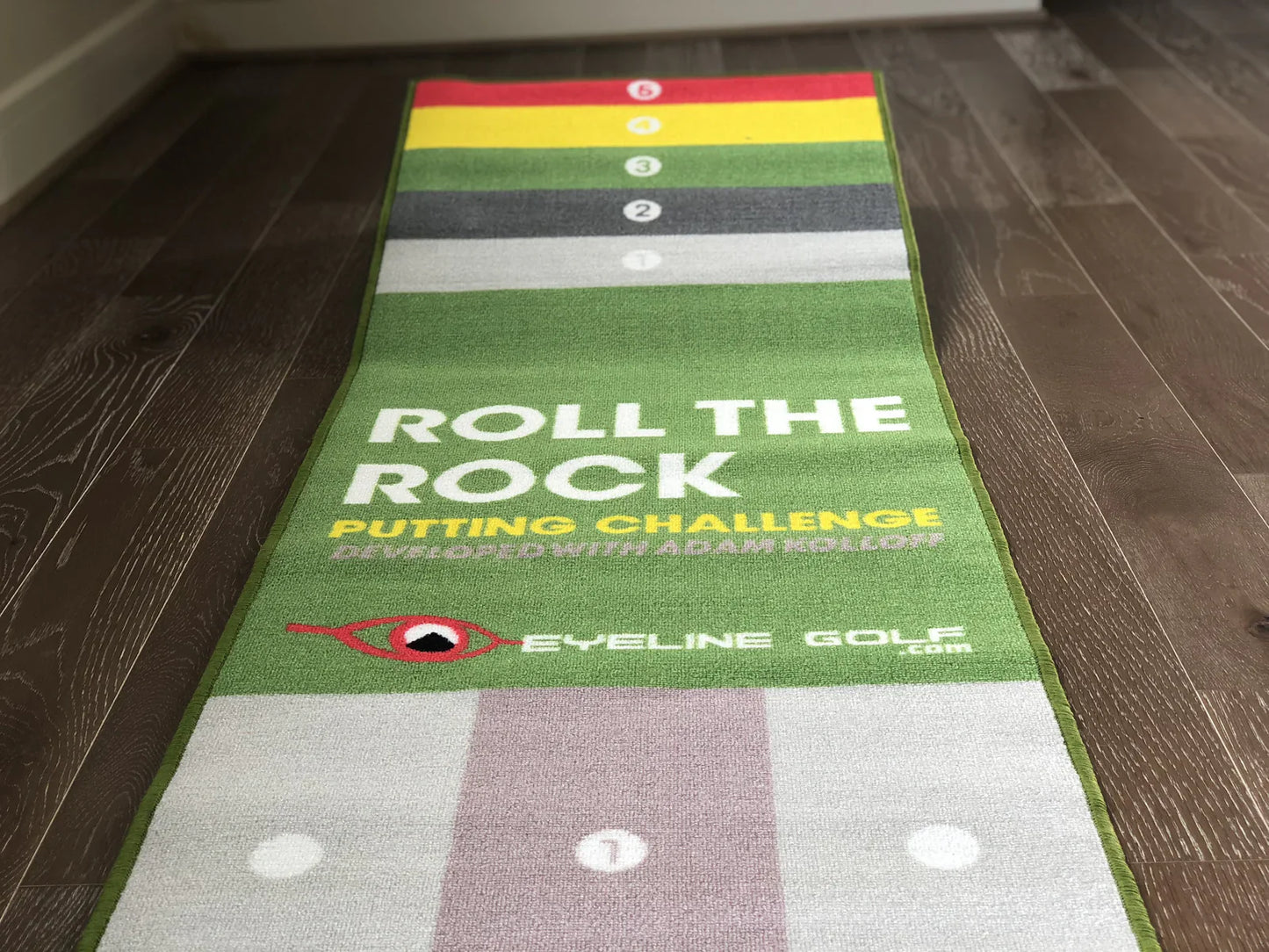 Roll the Rock Putting Challenge Mat (10'x2')