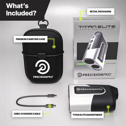 Titan Elite Rangefinder at Blackout Golf 