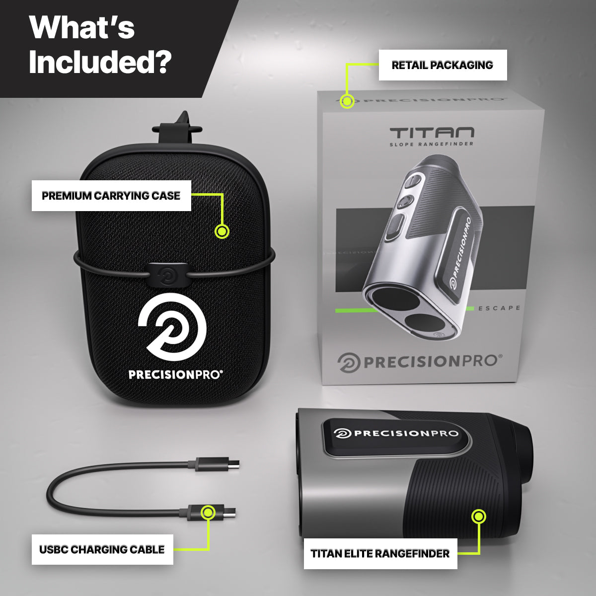 Titan Slope Rangefinder - Team USA at Blackout Golf 
