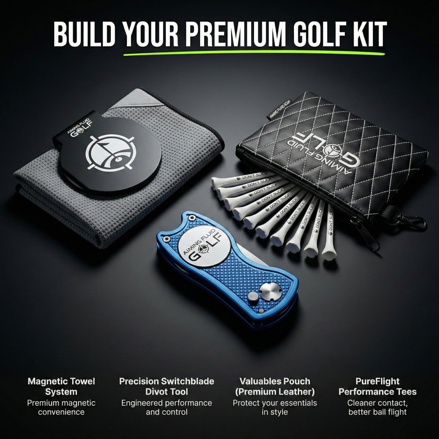 Premium Metal Golf Divot Tool