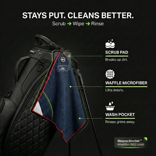 Magnetic Golf Towel | Stubby
