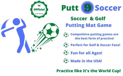 Golf Putting Mat | Interactive Putting Game